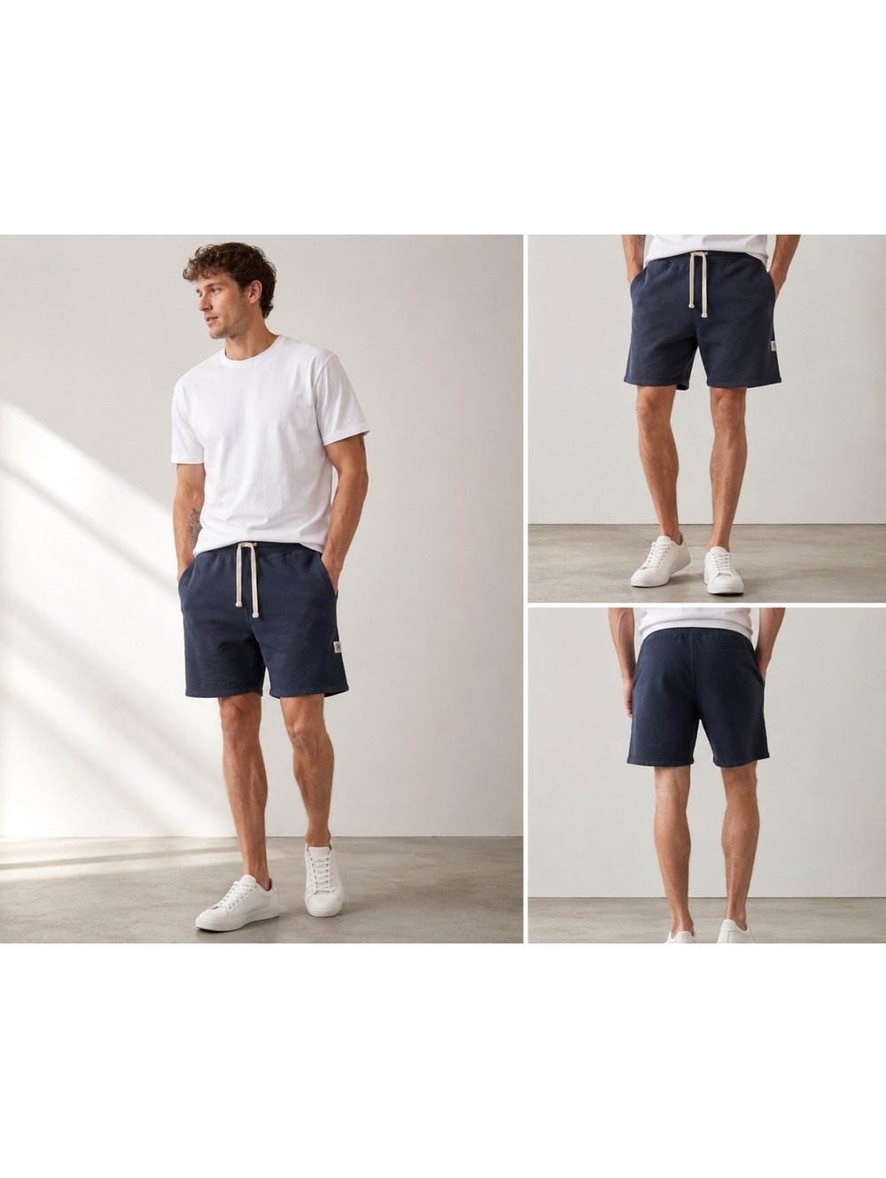 Reigning Champ Sweat Shorts Men’s Medium Navy Made in Canada